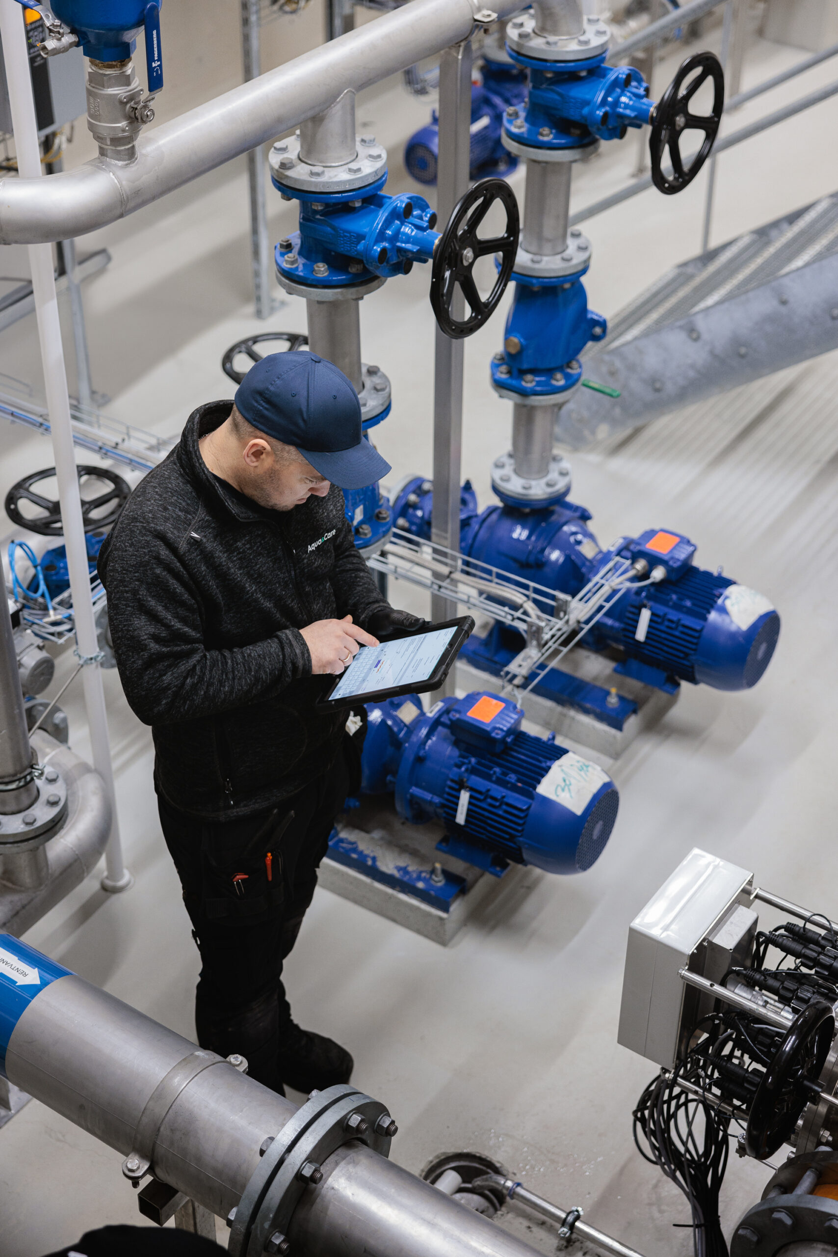 UV-system, styrskåp, Design, ombyggnad, dokumentation, rapport