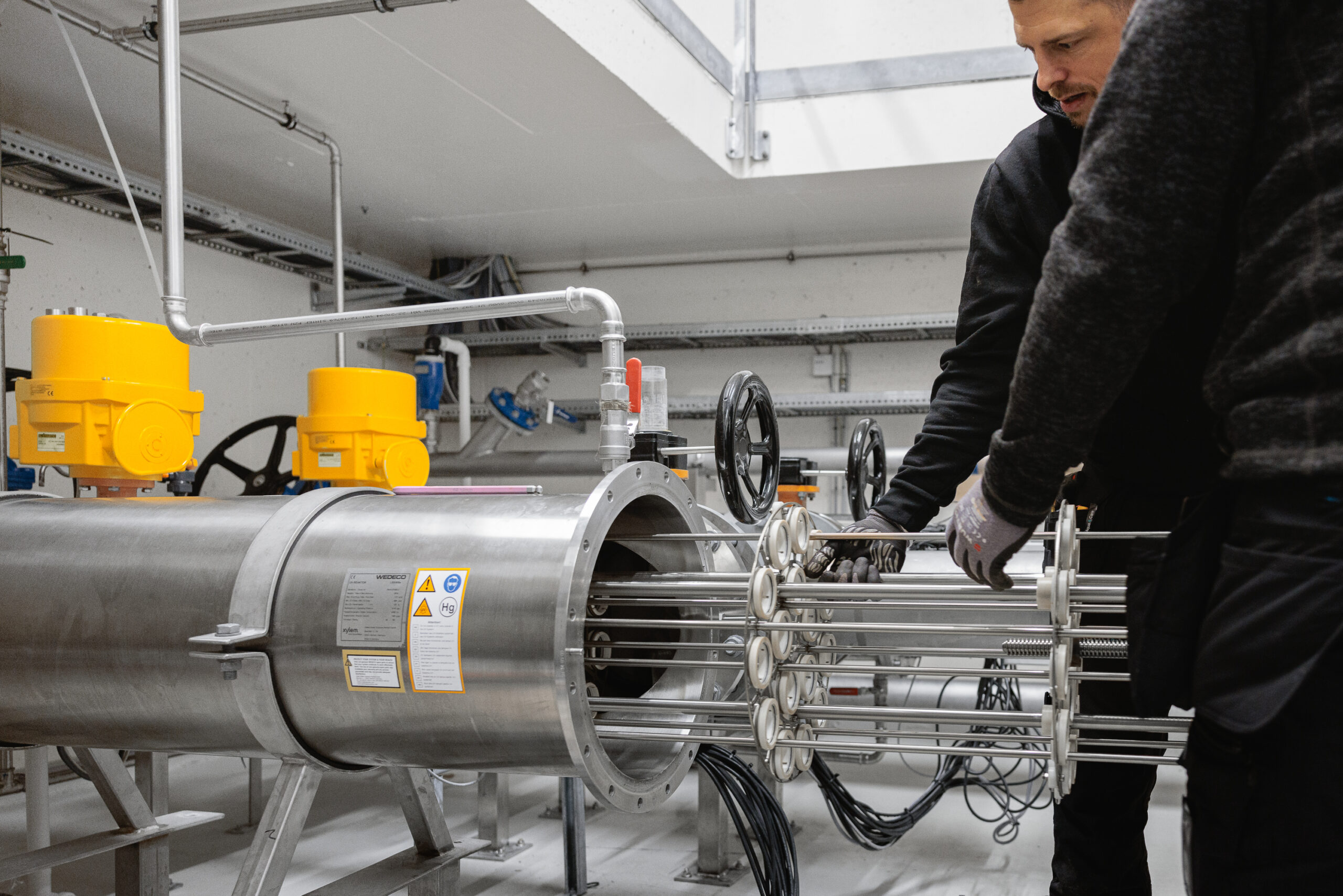 UV-system, styrskåp, Design, ombyggnad, dokumentation, rapport